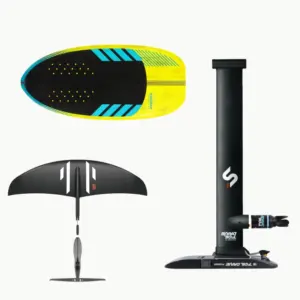Foil Drive Fusion eFoil package with Slingshot Wing Craft V2 board, One Lock Ease front wing and Slingshot One Lock V2 Integrated Mast