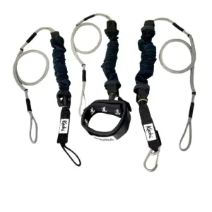 Kaohi Inviz Leash with Coil Cover for Parawinging