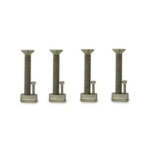 Foil Drive M6 Assist Max Mast Plate Bolts 80mm and Locking T Nut
