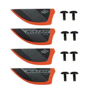 Naish G10 Twin Tip Fin Set Asymmetrical