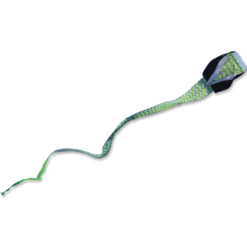 Premier Parafoil 2 Travel Kite - Green Chevron