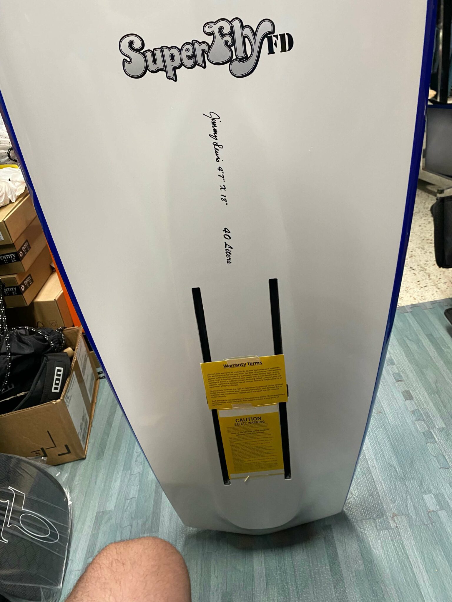 Jimmy Lewis Super Fly Foil Drive Board - Image 4