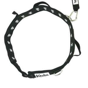 Kaohi Padded Black Belt Waist Belt