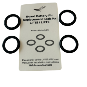 Lift Foils Battery Pin Replacement Seals for Lift5 / LiftX