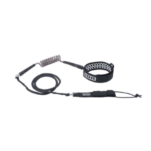 ION Wing Board Leash Core Hybrid Knee black
